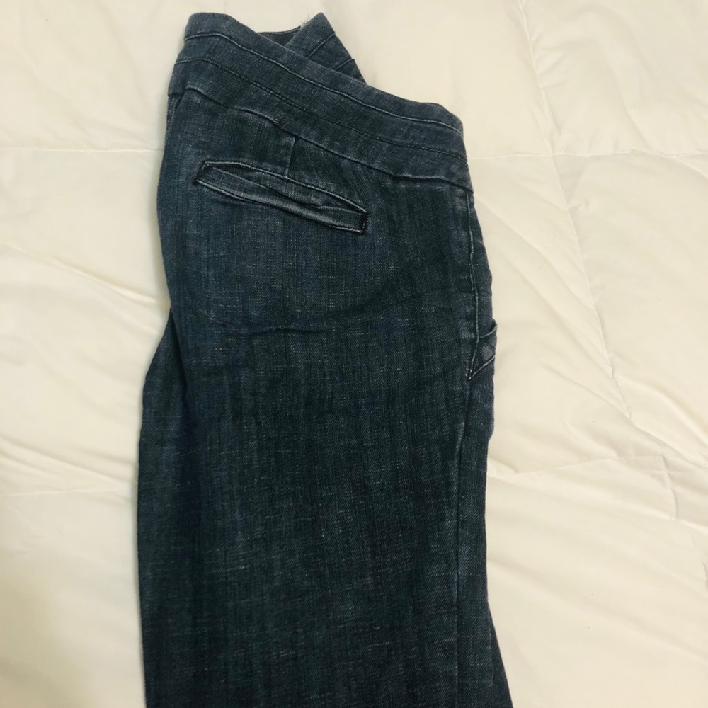 Jean dress trousers